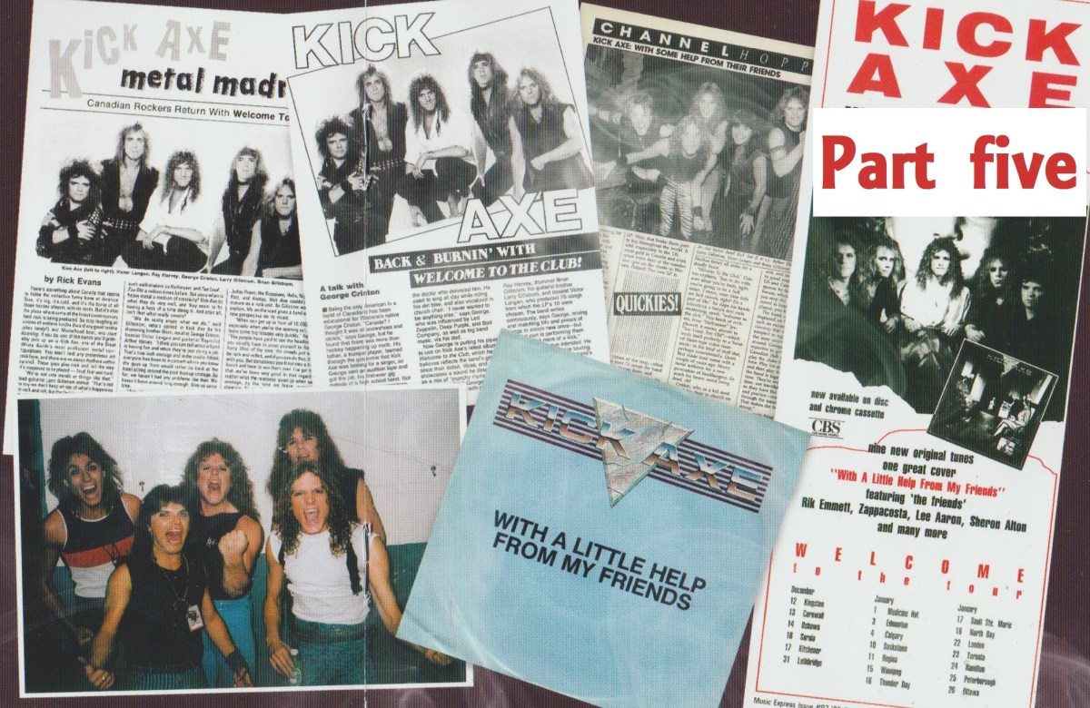 REVIEW Kick Axe to the Club (1985, 2016 remaster) Kick Axe