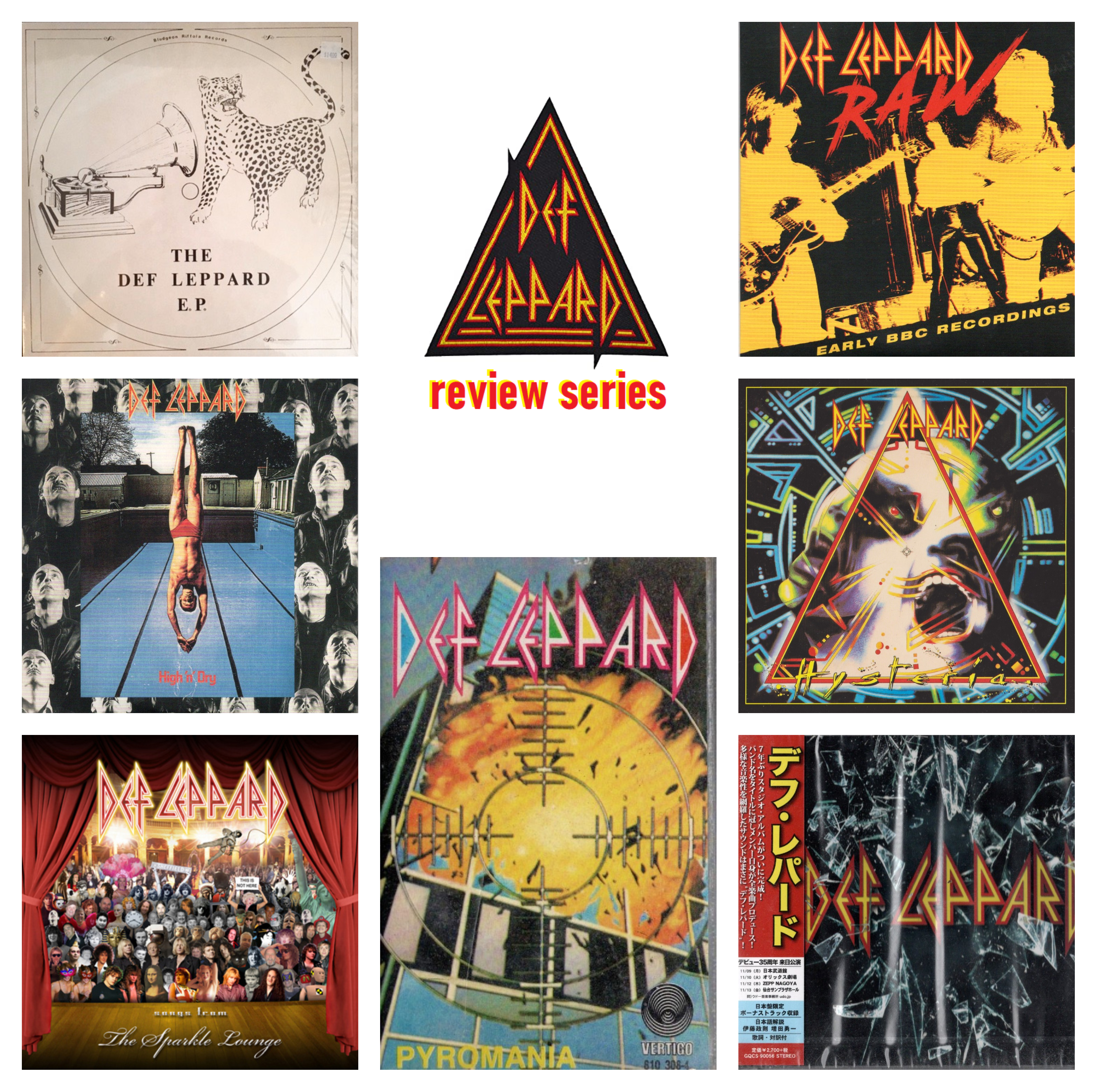 Introduction to the Def Leppard Review Series | mikeladano.com